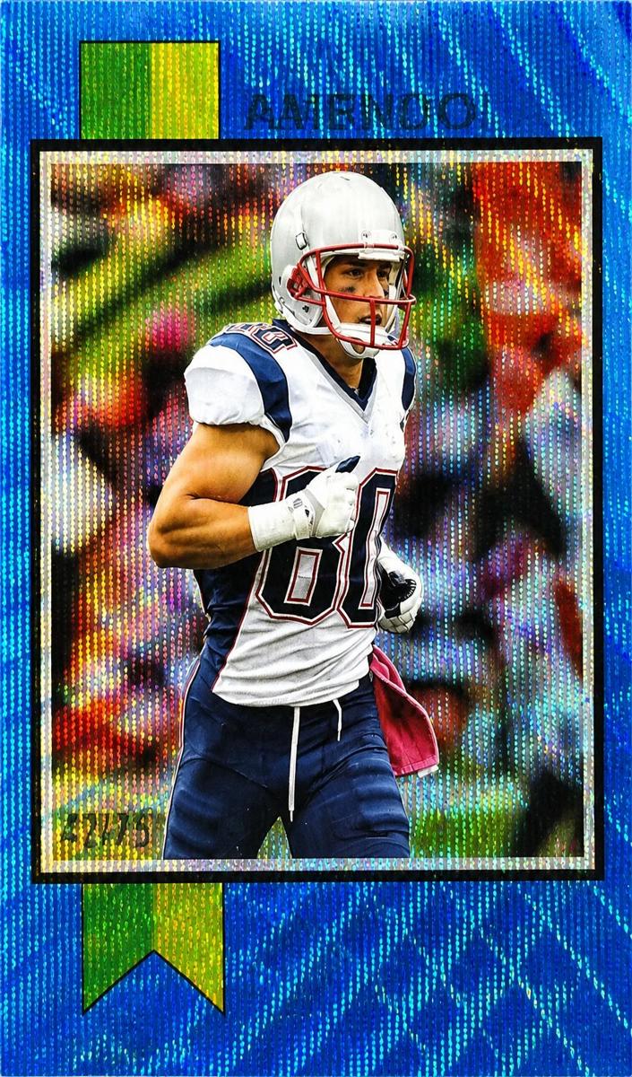 2023 Topps Composite Football Blue Refractor Danny Amendola #1973-19