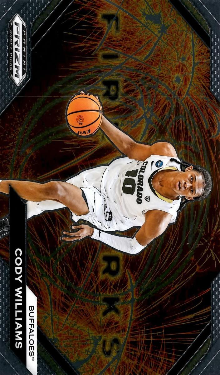 2024 Panini Prizm Draft Picks Basketball Cody Williams #16