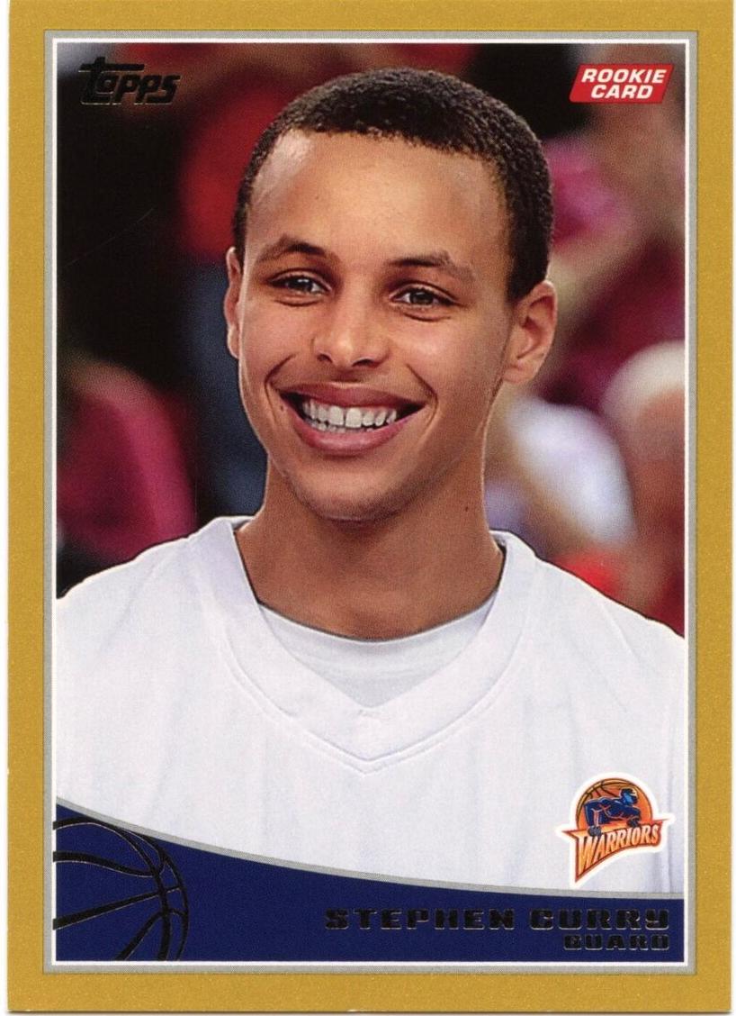 2009 Topps Basketball Gold Stephen Curry #321