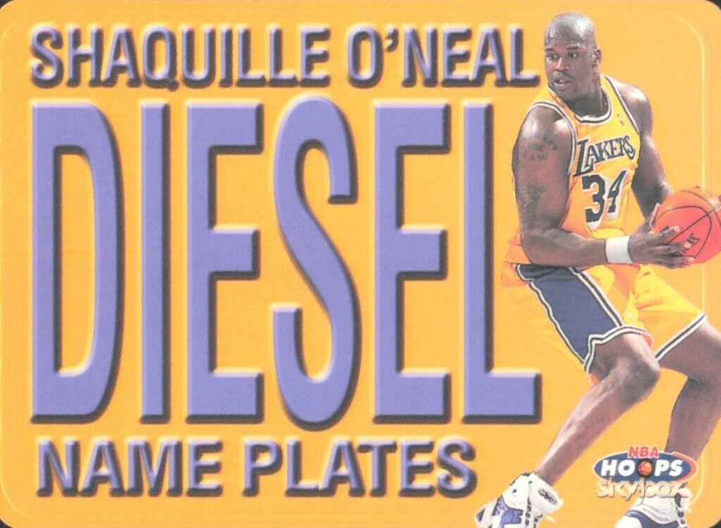 1999 Hoops Basketball Shaquille O'Neal #10NP PSA 9