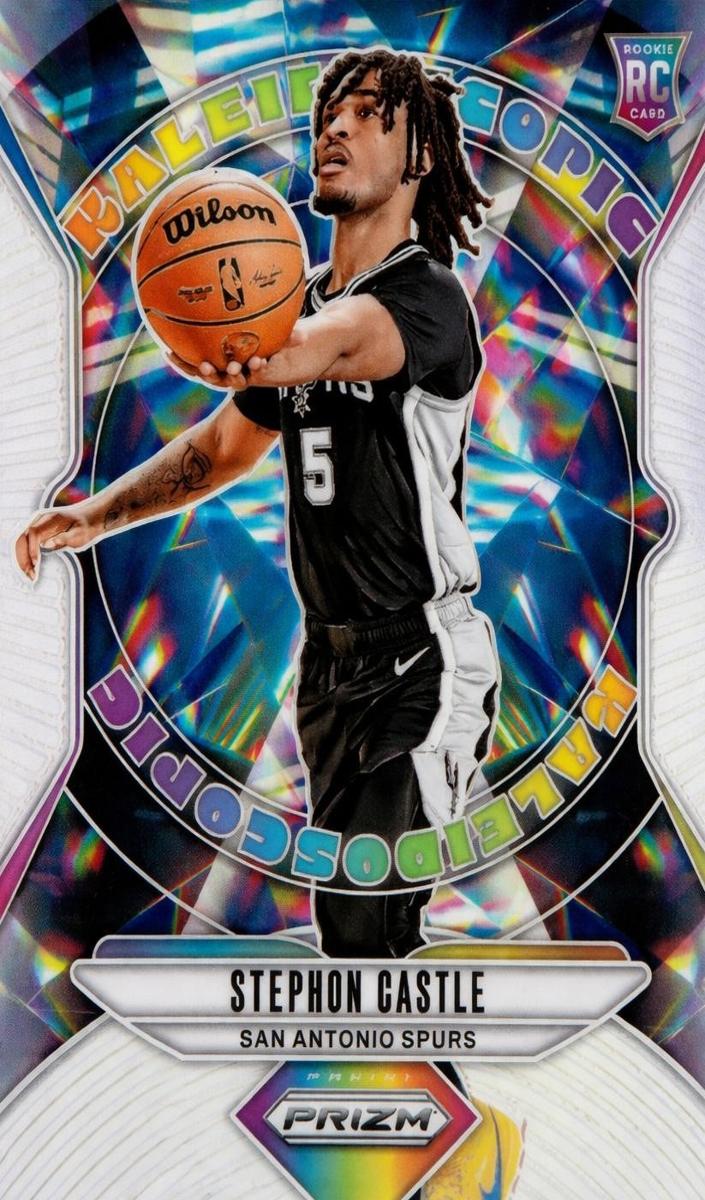 2024 Panini Prizm Basketball Silver Stephon Castle #19 PSA 9