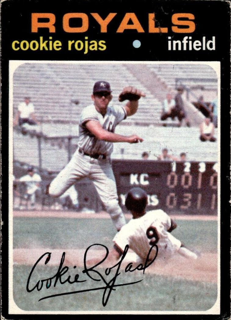 1971 O-Pee-Chee Baseball Cookie Rojas #118