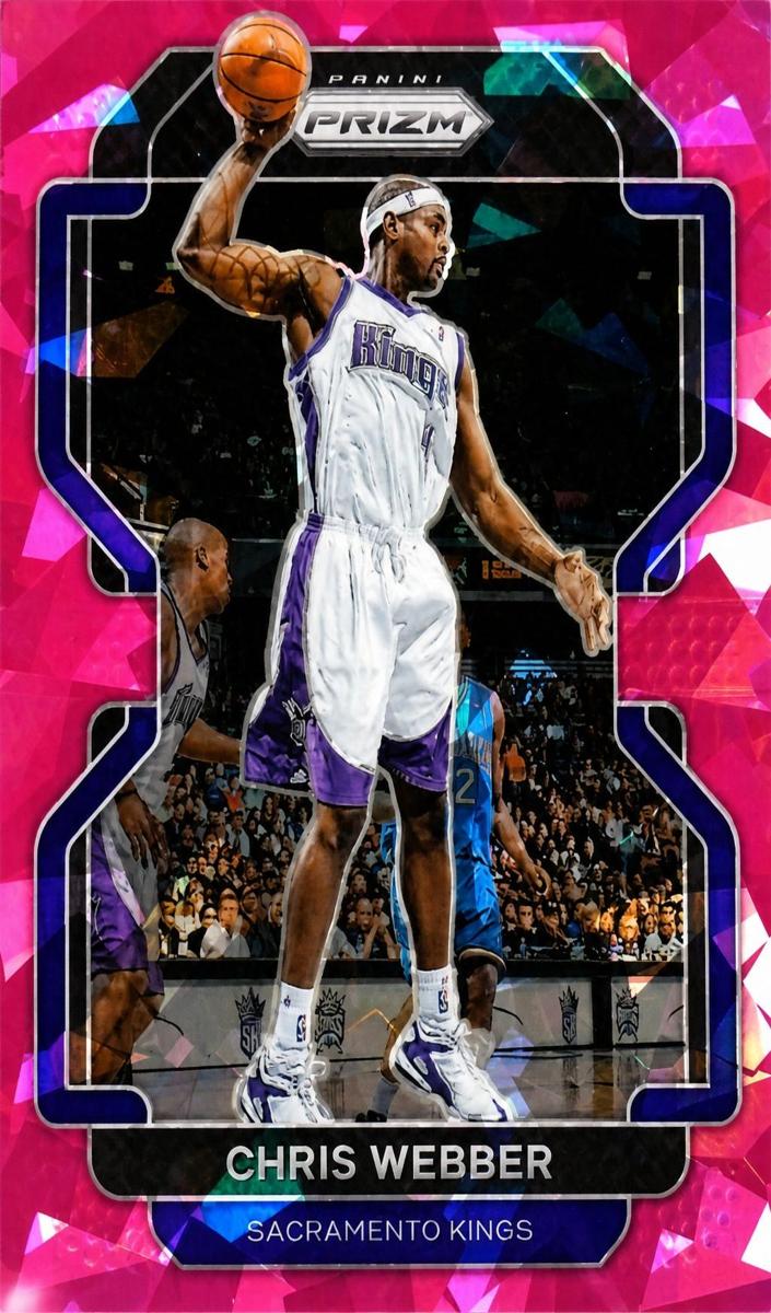 2021 Panini Prizm Basketball Pink Ice Chris Webber #263