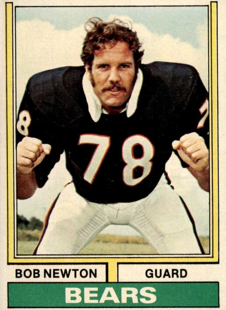 1974 Topps Football Bob Newton #341