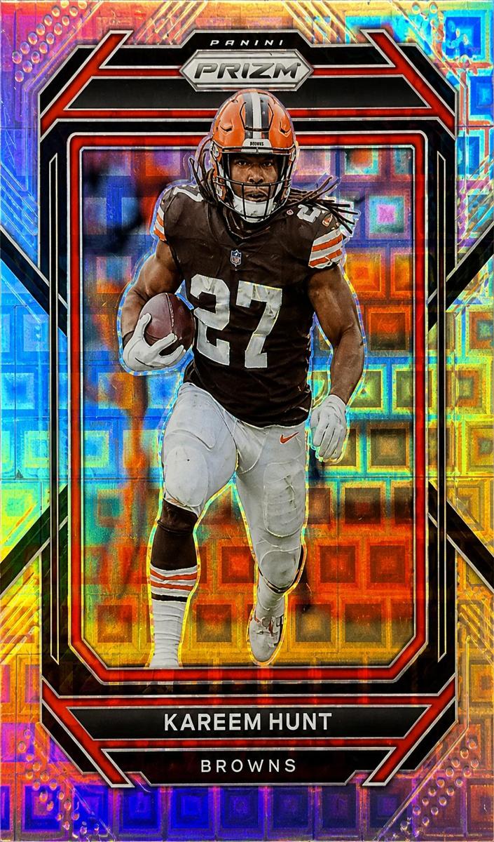 2022 Panini Prizm Football Pandora Kareem Hunt #68