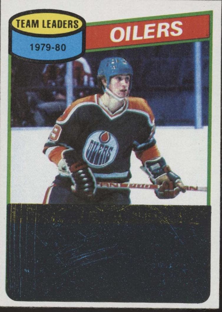 1980 Topps Hockey Wayne Gretzky #182 PSA 8