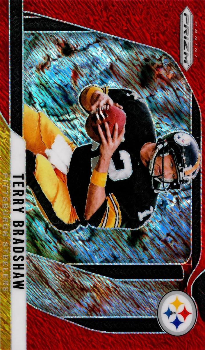 2024 Panini Prizm Football Red Shimmer Terry Bradshaw #246