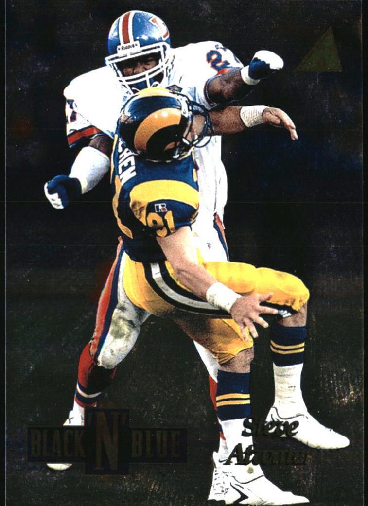 1995 Pinnacle Football Steve Atwater #15