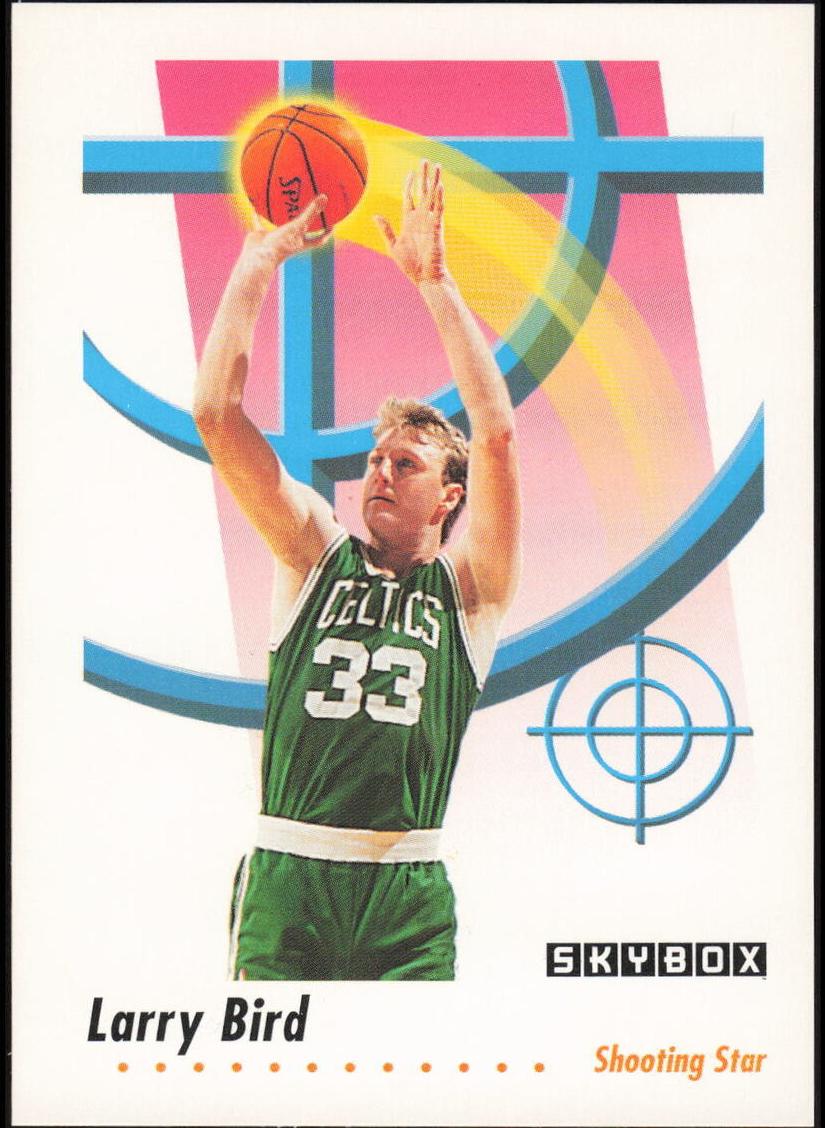 1991 Skybox Basketball Larry Bird #591 PSA 10
