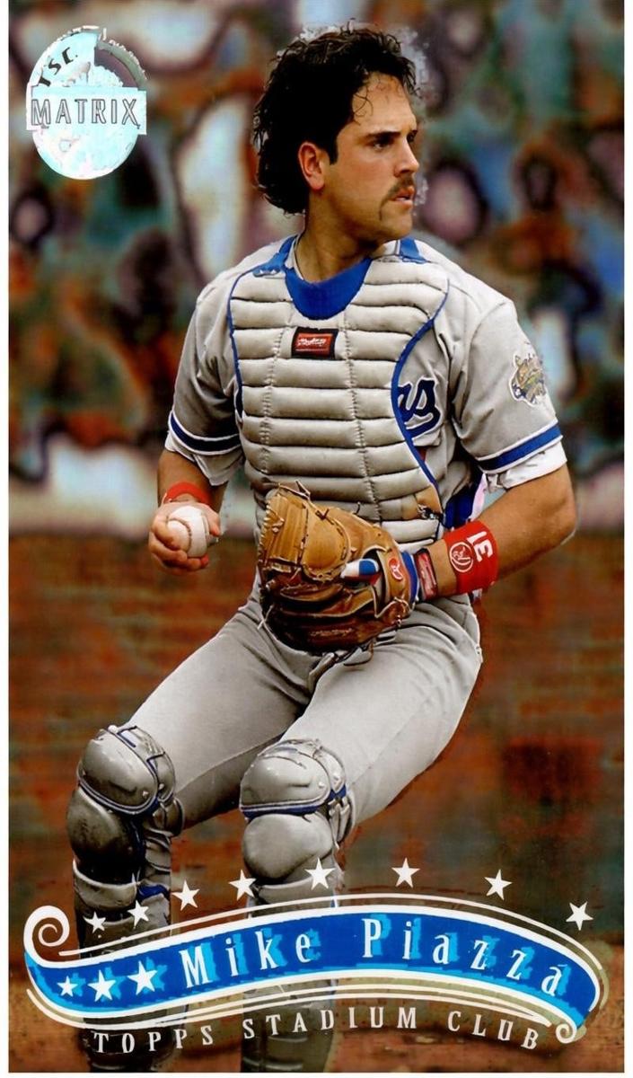 1997 Topps Stadium Club Baseball Matrix Mike Piazza #31