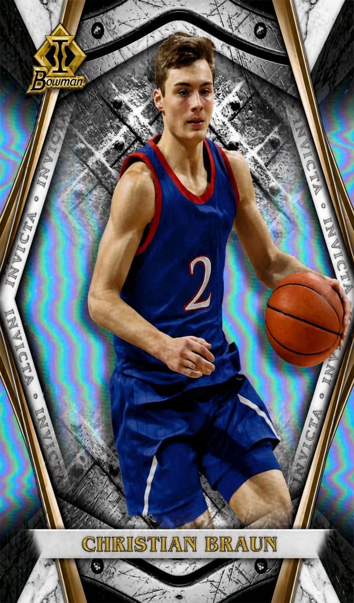 2021 Bowman University Basketball Christian Braun #BI-20