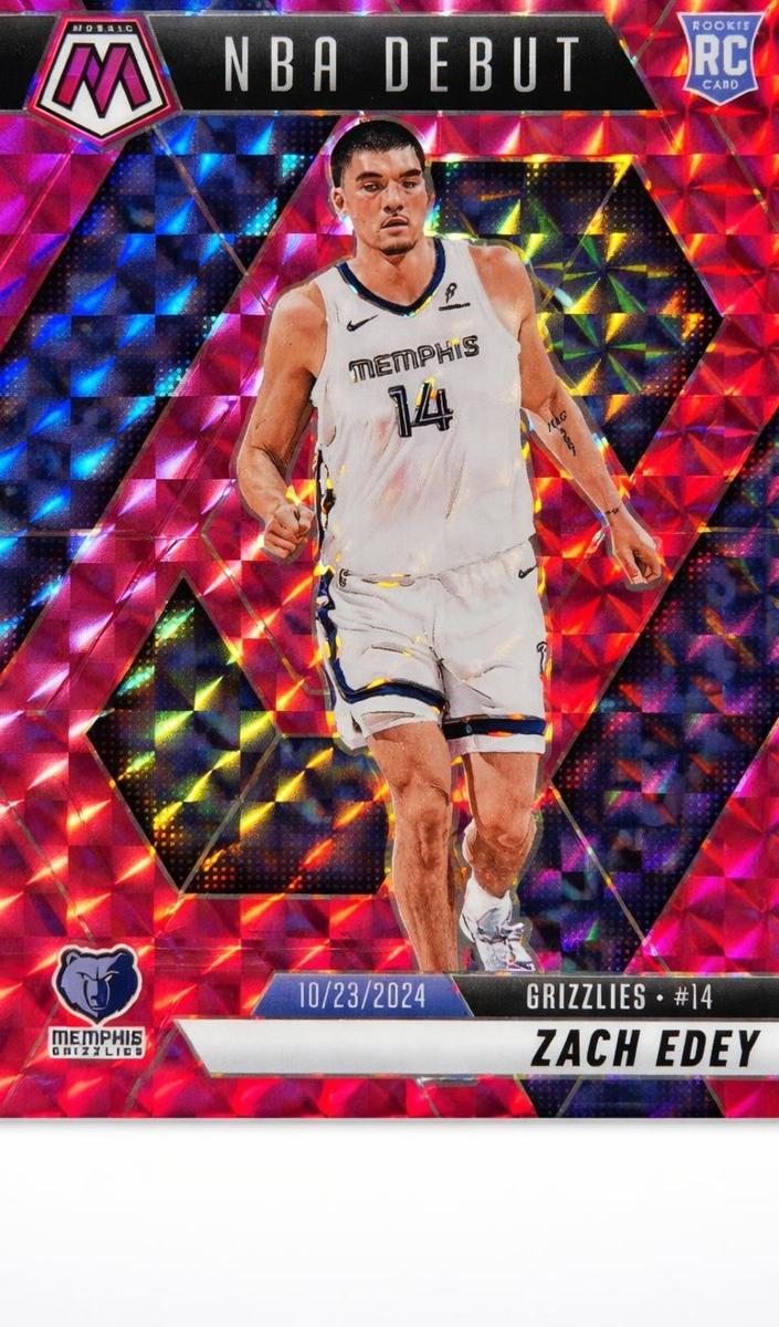 2024 Panini Mosaic Basketball Pink Zach Edey #251