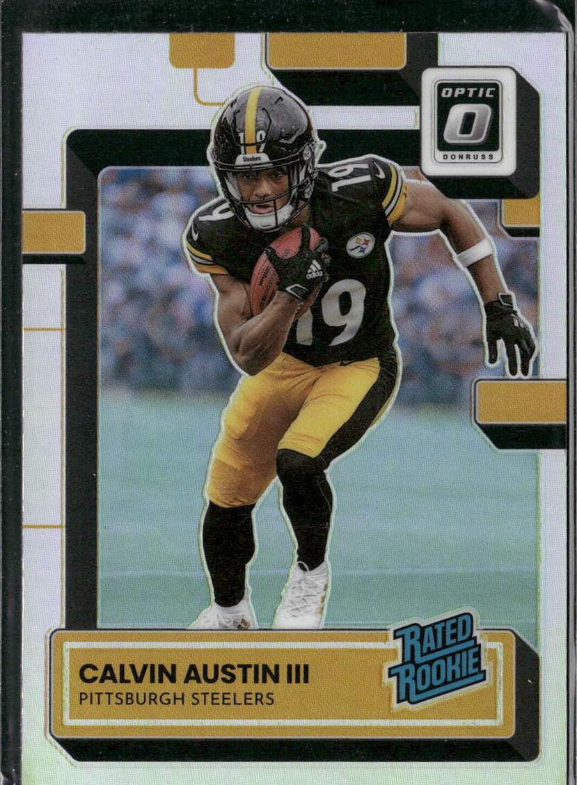 2022 Donruss Optic Football Holo Calvin Austin III #236