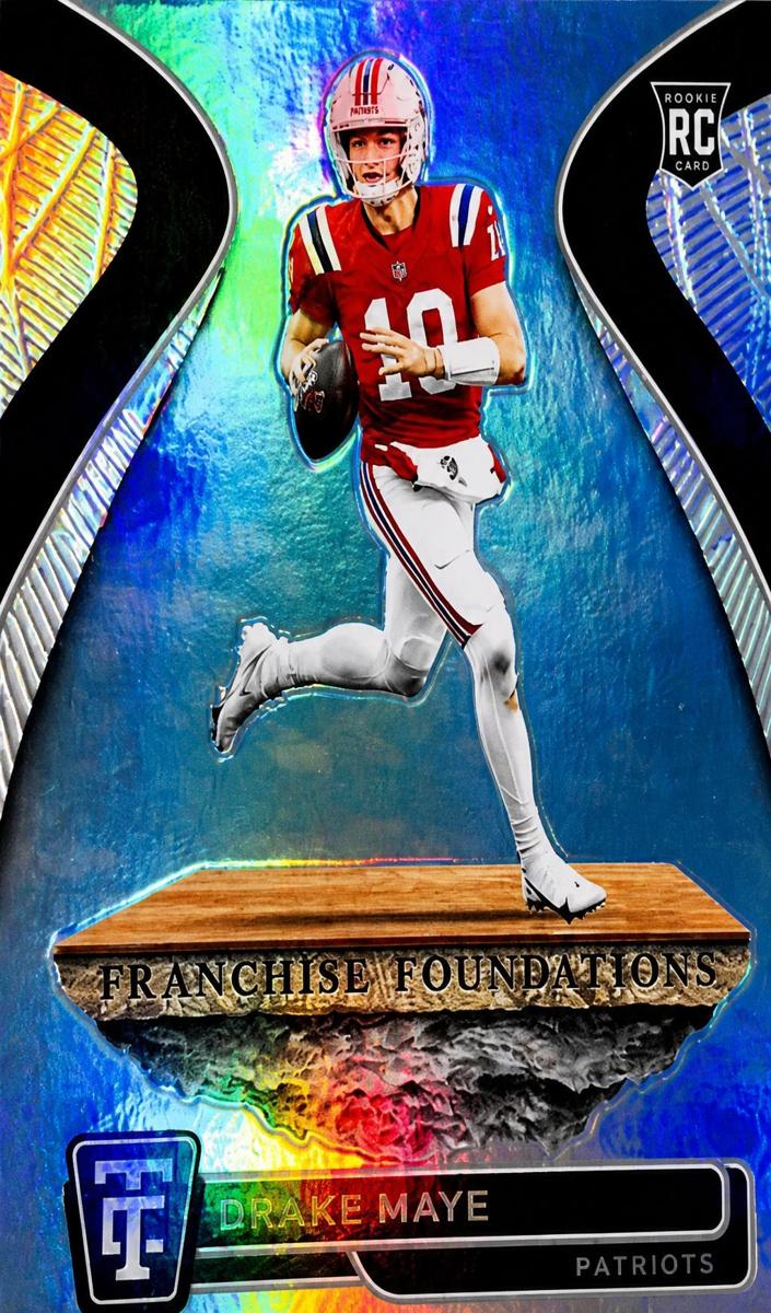 2024 Panini Totally Certified Football Drake Maye #16 PSA 9