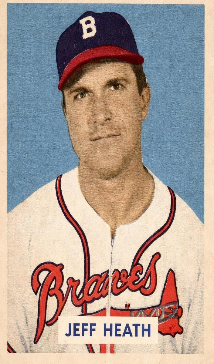 1949 Bowman Baseball null Jeff Heath #169