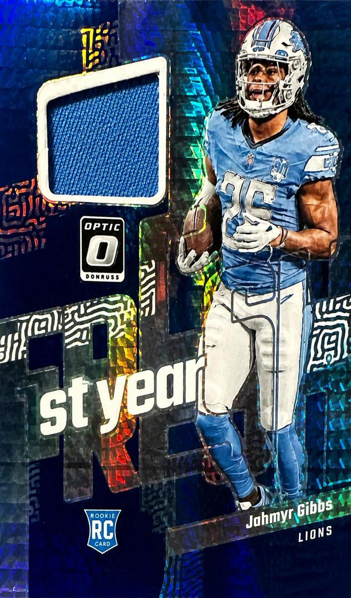 2023 Donruss Optic Football Blue Hyper Hendon Hooker #FYF-HH