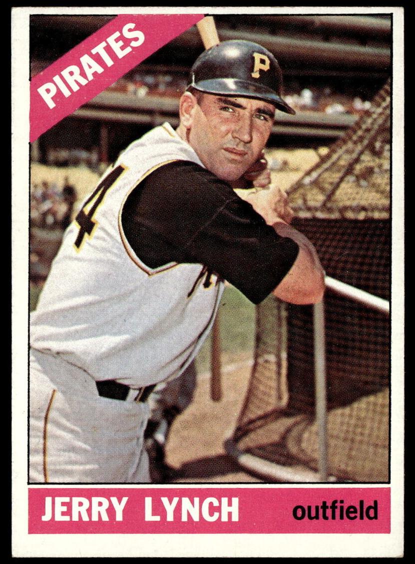 1966 Topps Baseball Jerry Lynch #182