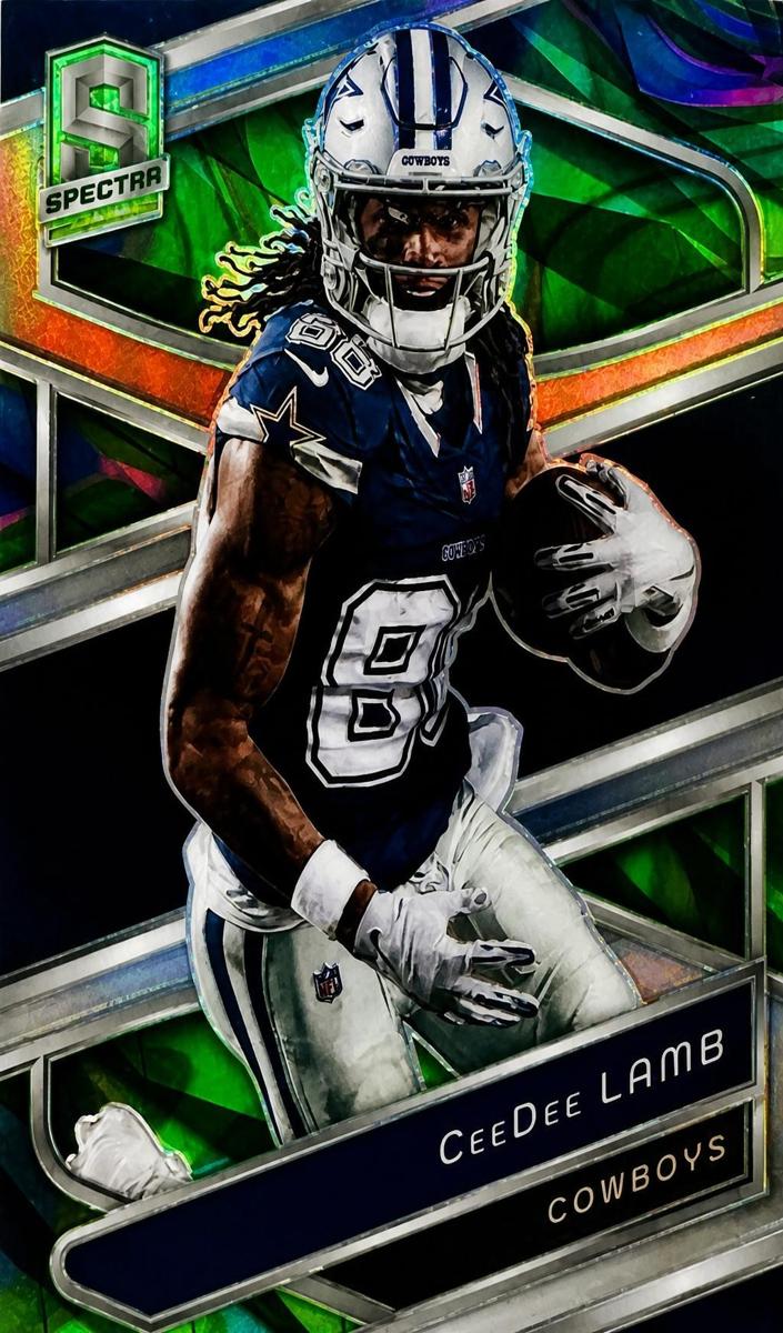 2024 Panini Spectra Football Neon Marble CeeDee Lamb #33