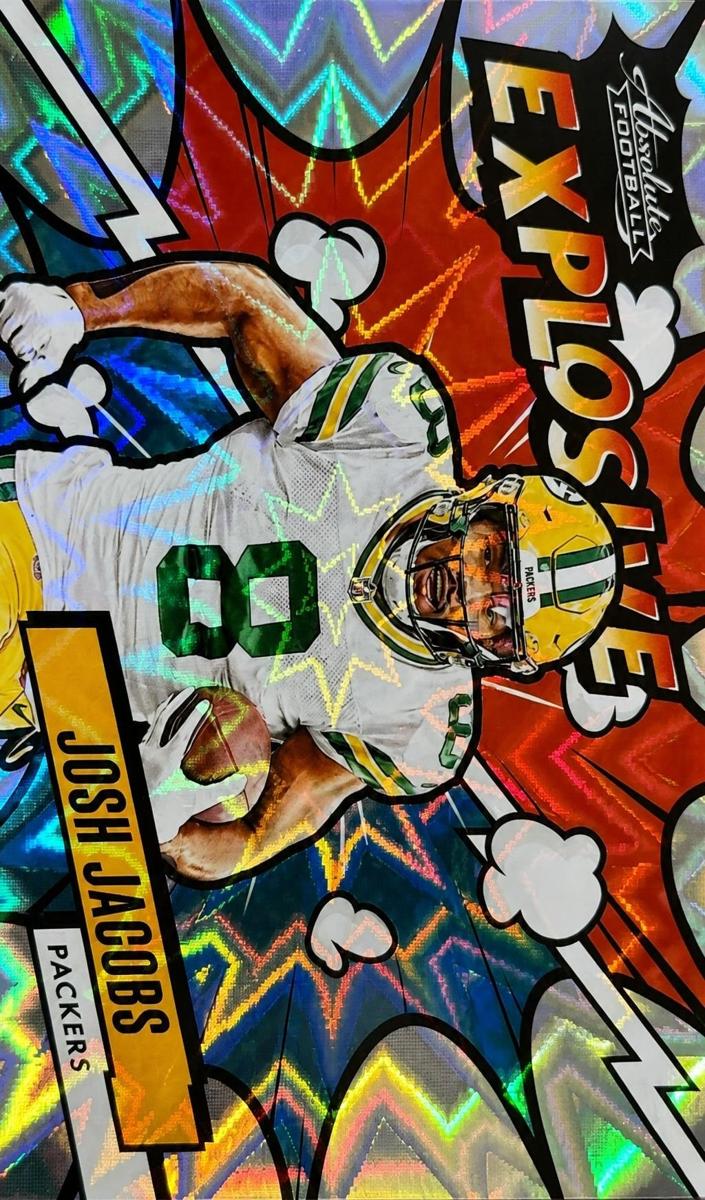 2024 Panini Absolute Football Josh Jacobs #EX-JJS