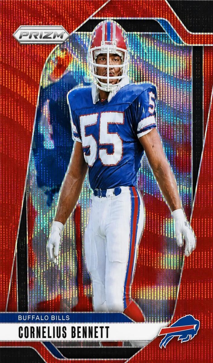 2024 Panini Prizm Football Red Wave Cornelius Bennett #36