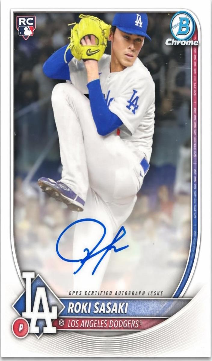 2025 Bowman Baseball Roki Sasaki #CRA-RS