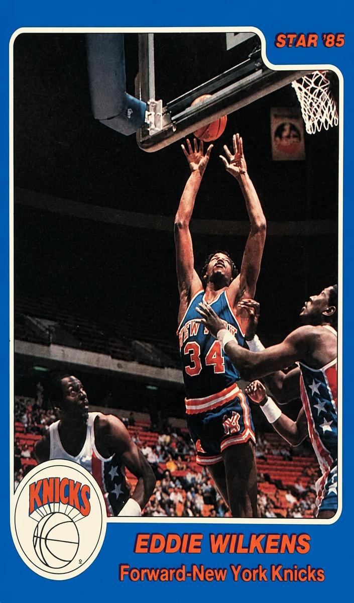 1984 Star Basketball Eddie Lee Wilkins #37 BGS 9