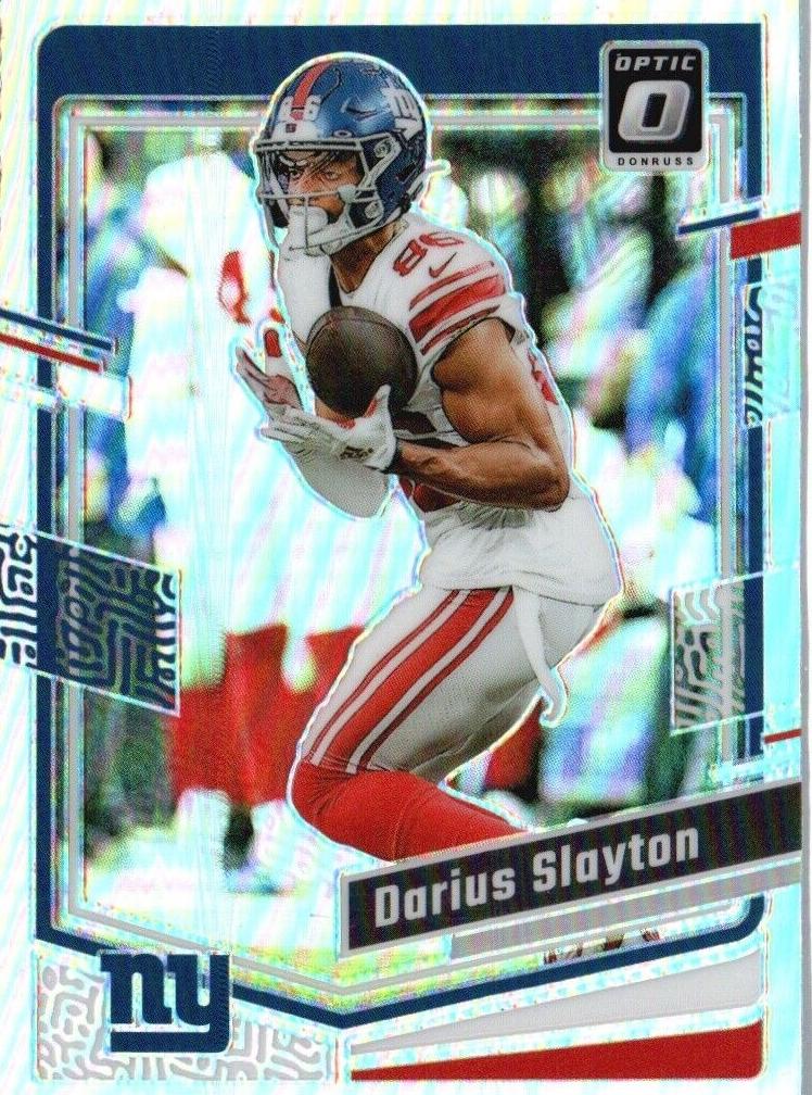 2023 Donruss Optic Football Holo Darius Slayton #142