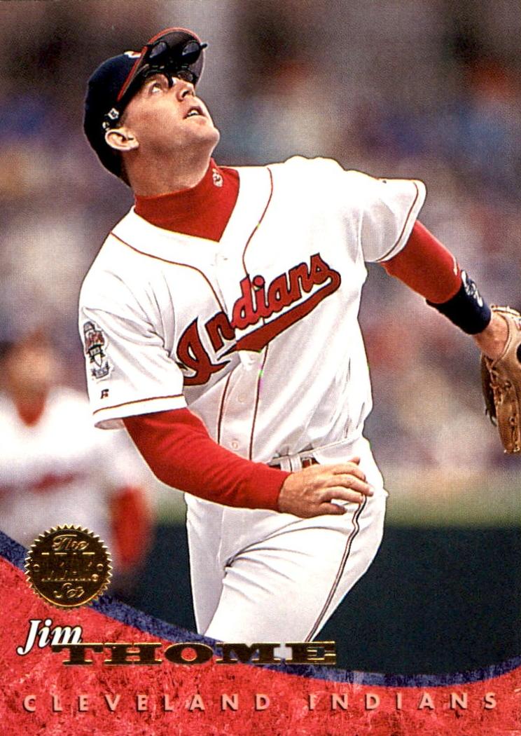 1994 Leaf Baseball Jim Thome #382