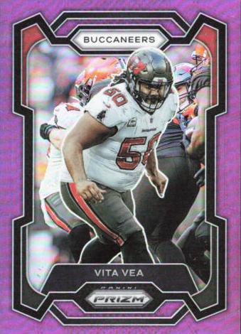 2023 Panini Prizm Football Purple Vita Vea #282