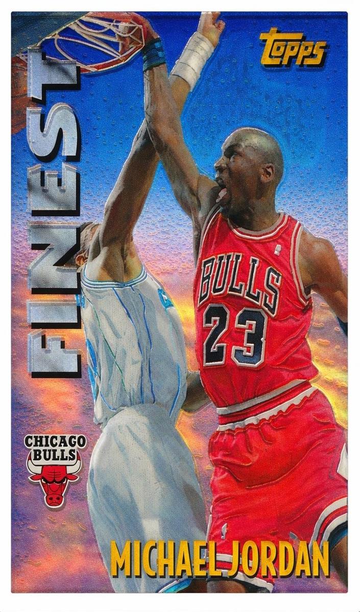 1995 Topps Basketball Refractor Michael Jordan #M1