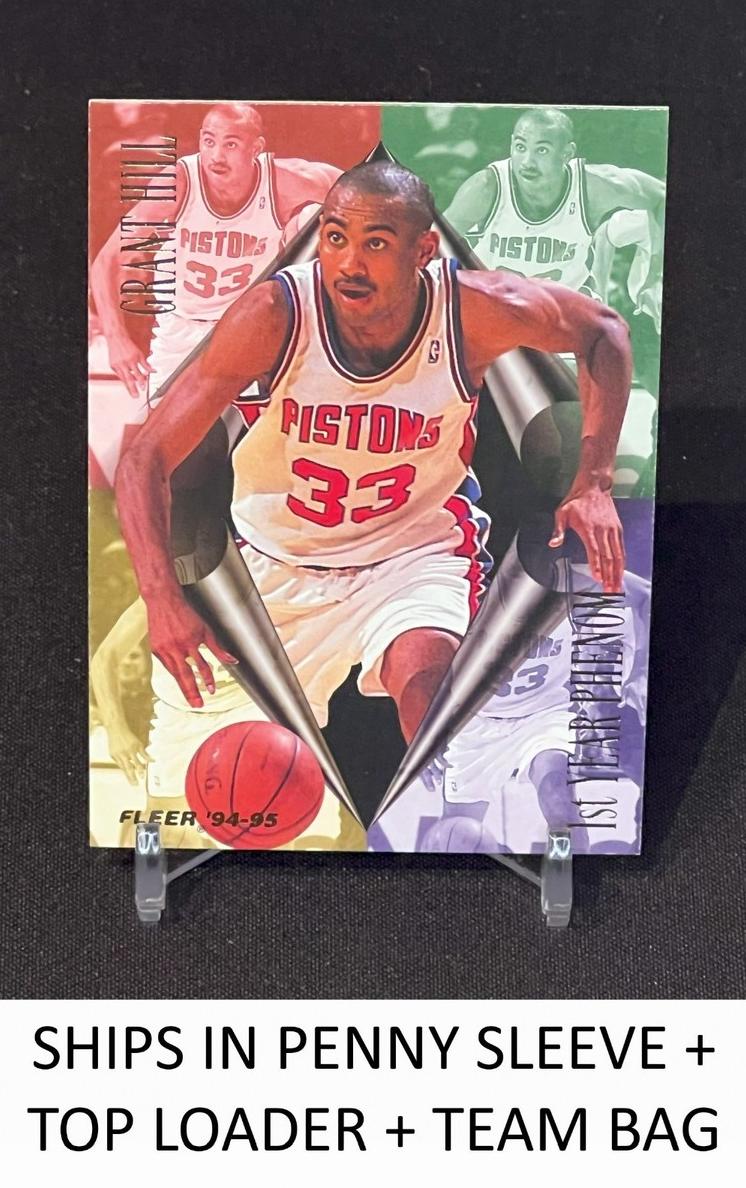 1994 Fleer Basketball Grant Hill #1 PSA 9