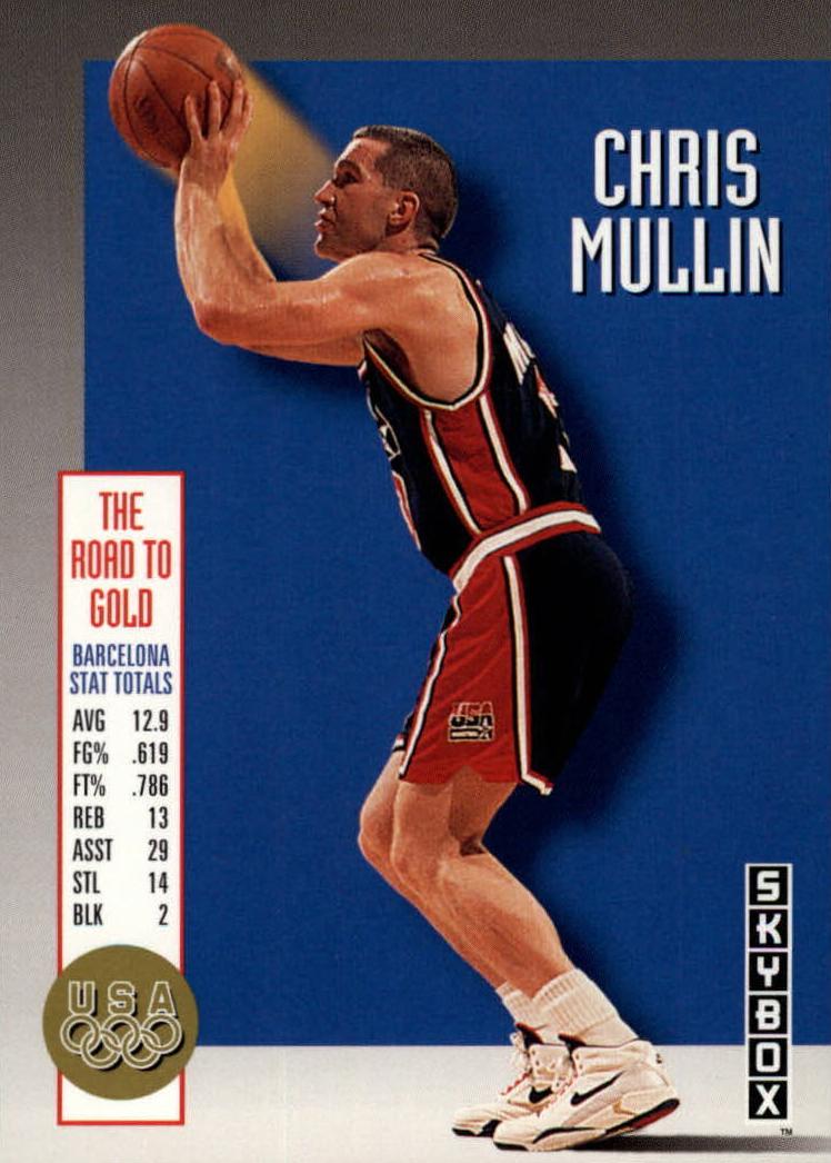 1992 Skybox Basketball Chris Mullin #USA2 PSA 10
