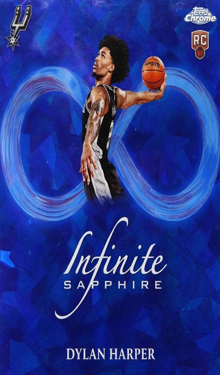 2025 Topps Chrome Sapphire Basketball Dylan Harper #IS-12