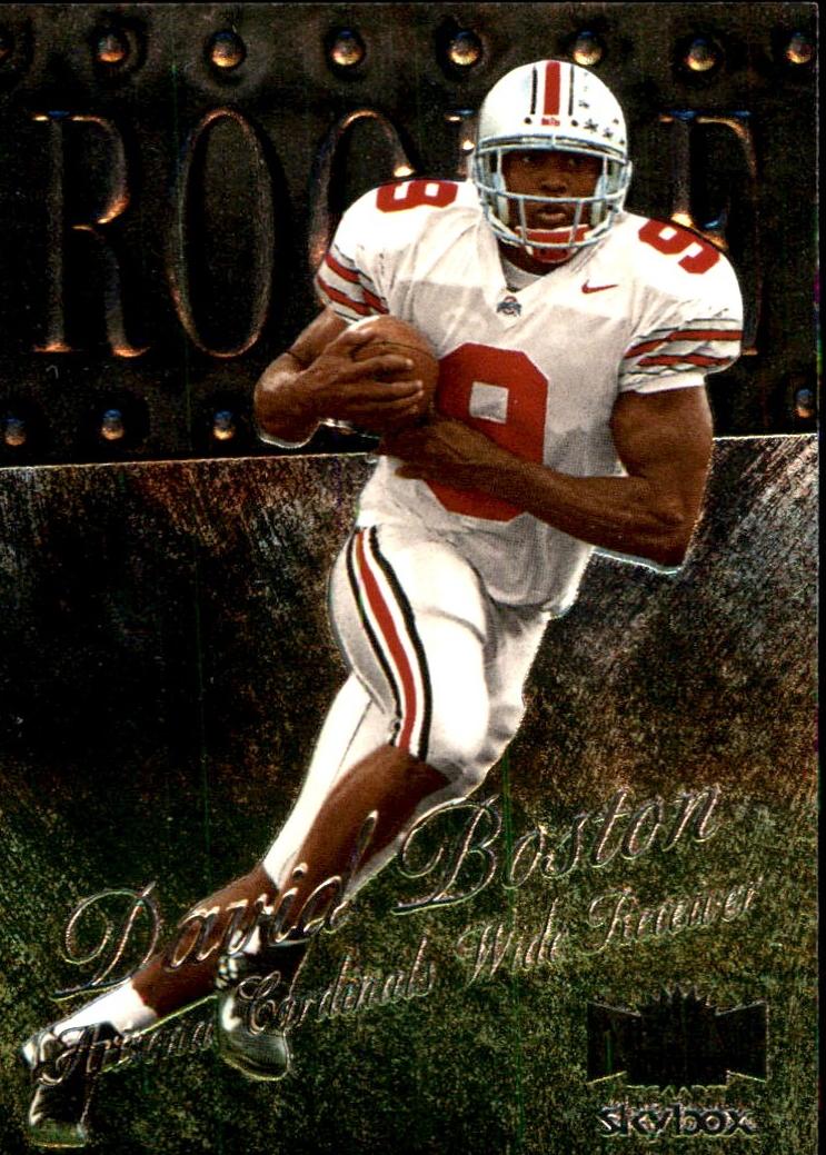1999 Skybox Metal Universe Football David Boston #214