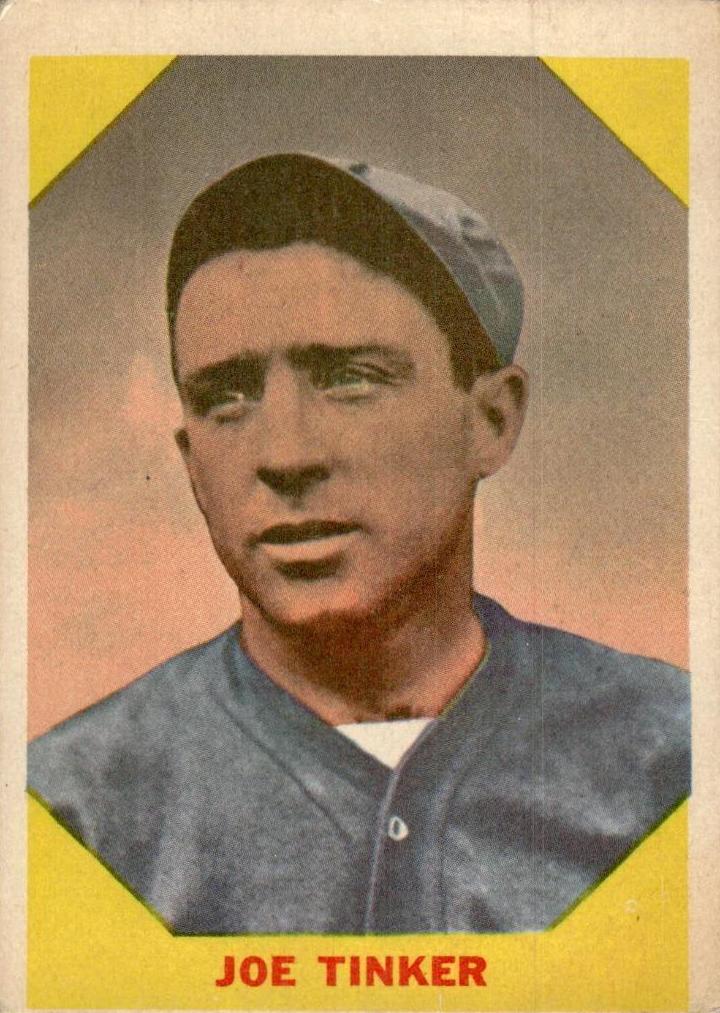 1960 Fleer Baseball Greats Baseball Joe Tinker #40