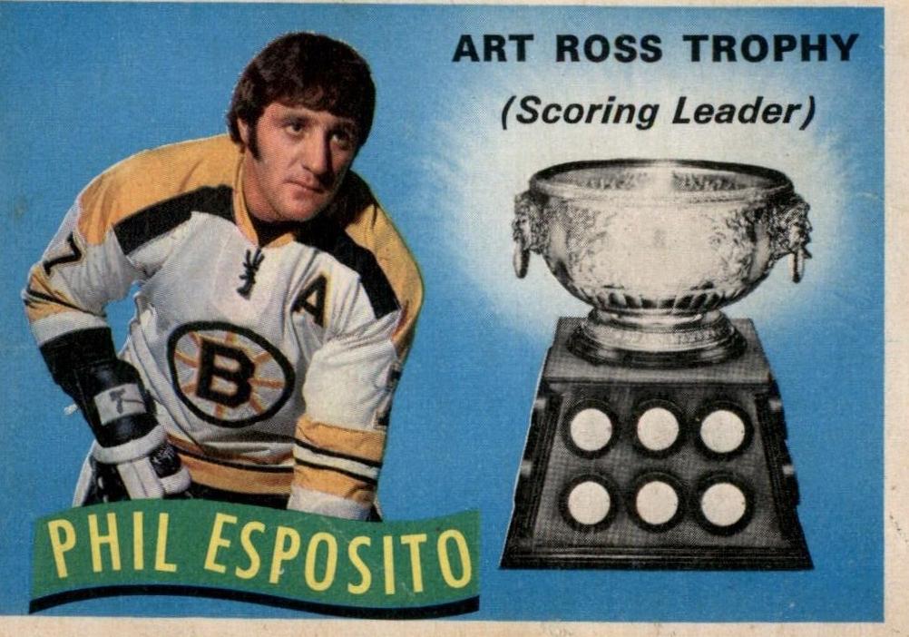 1971 O-Pee-Chee Hockey Phil Esposito #247 PSA 5