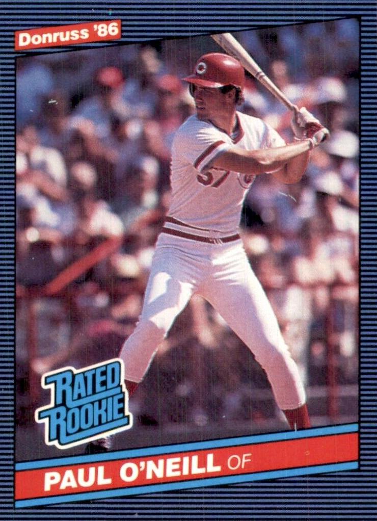 1986 Donruss Baseball Paul O'Neill #37