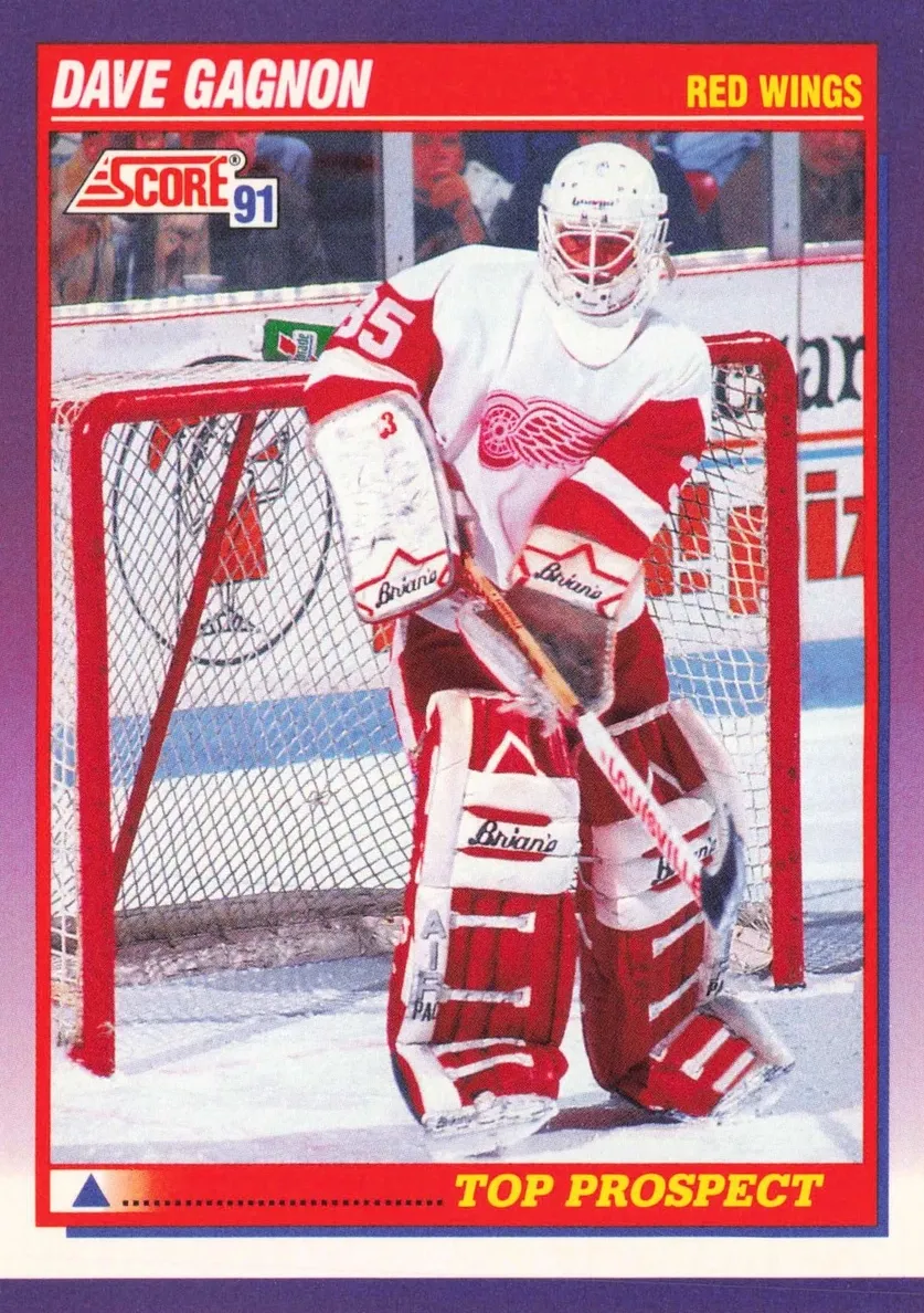 1991 Score American Hockey Dave Gagnon #387