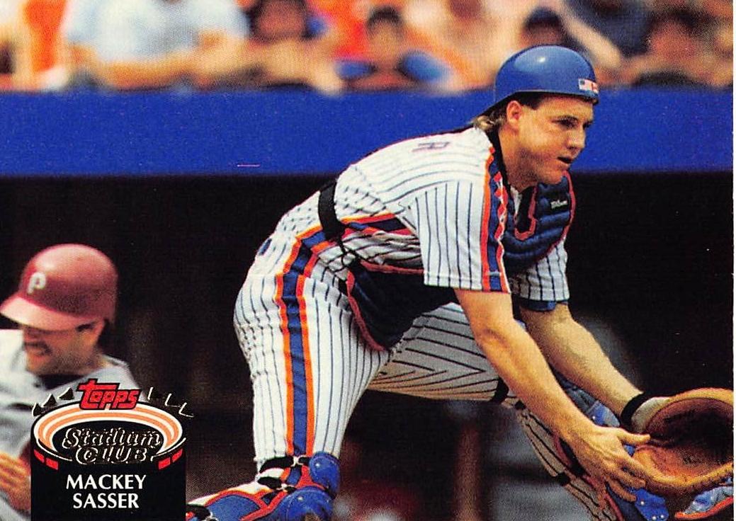 1992 Topps Stadium Club Baseball Mackey Sasser #249