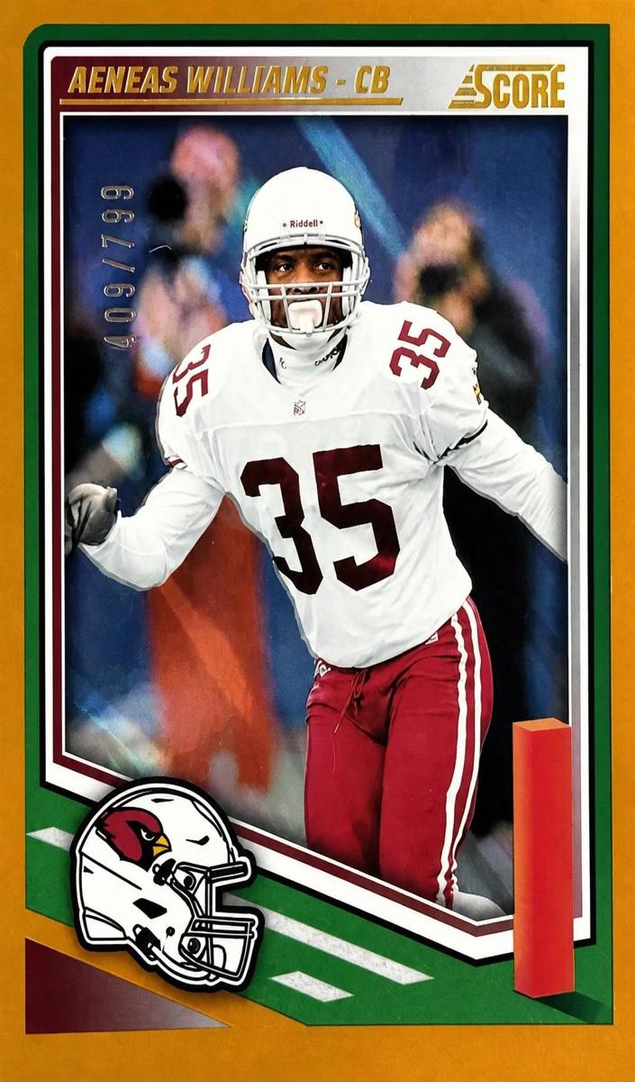 2025 Panini Score Football Lava Aeneas Williams #31