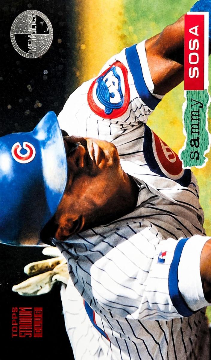 1994 Topps Stadium Club Baseball Members Only Sammy Sosa #80 PSA 10