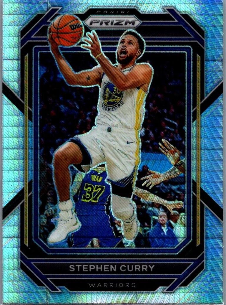 2022 Panini Prizm Basketball Hyper Stephen Curry #101 PSA 10