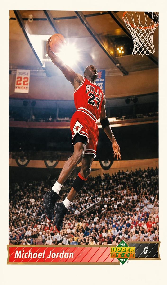 1992 Upper Deck International Basketball Michael Jordan #118 PSA 9