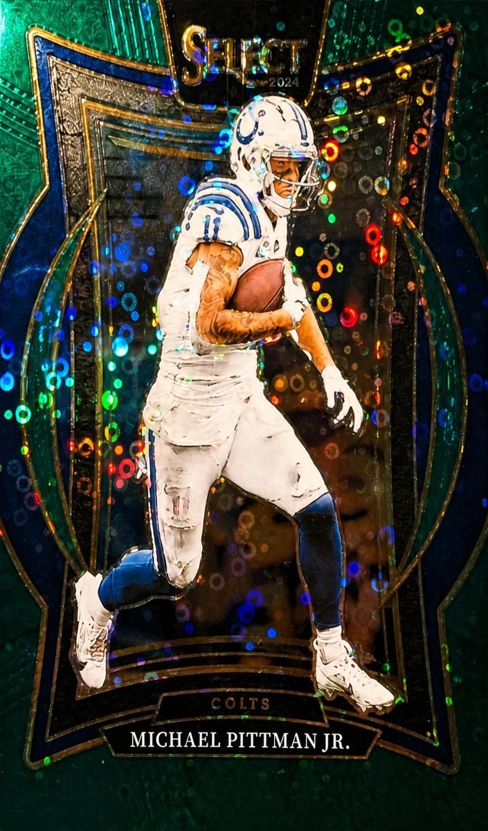 2024 Panini Select Football Green Disco Michael Pittman Jr. #83