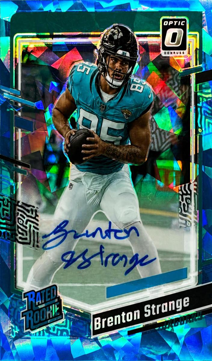 2023 Donruss Optic Football Ice Brenton Strange #251