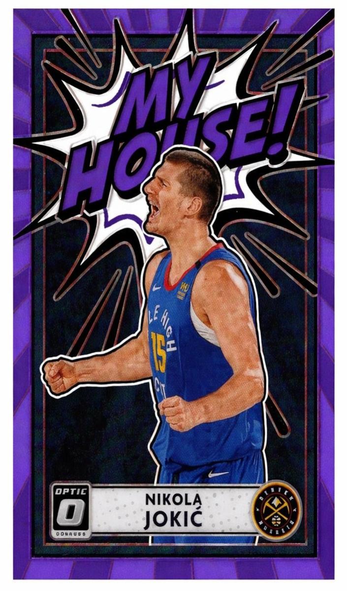 2020 Donruss Optic Basketball Purple Nikola Jokic #9