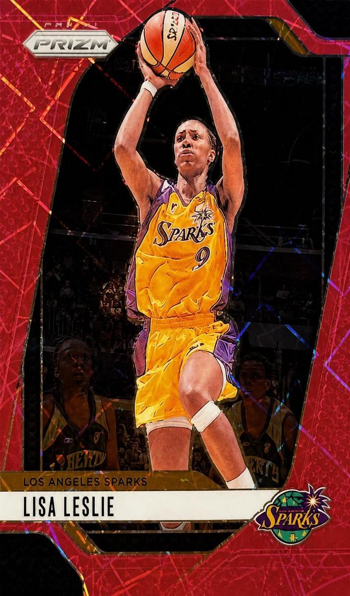 2024 Panini Prizm WNBA Basketball Pink Velocity Lisa Leslie #98