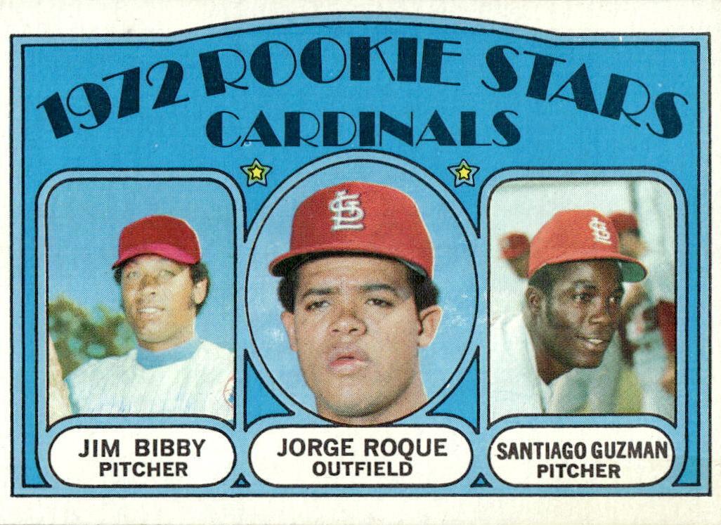 1972 Topps Baseball Cardinals Rookies #316