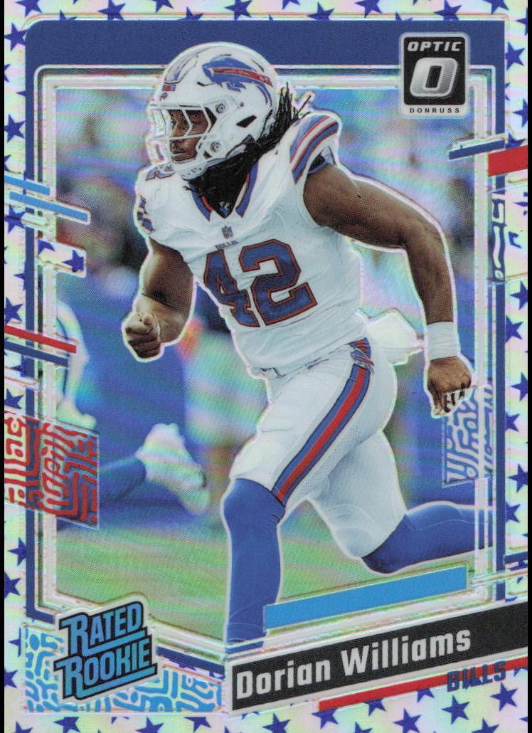 2023 Donruss Optic Football Stars Dorian Williams #212