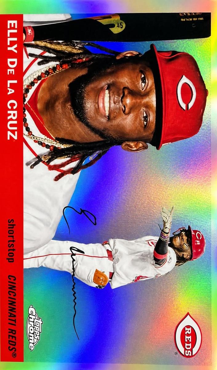 2025 Topps Chrome Platinum Baseball Refractor Elly De La Cruz #4